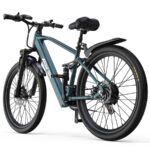 Aairsk GT900 - Bicicleta eléctrica urbana, 250 W, 120 km, Azul - Imagen 3