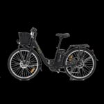 Youin You-Ride Paris - Bicicleta eléctrica urbana, 250 W, 40 km, Negro