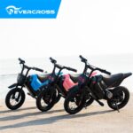 Evercross Tech EV06M - Bicicleta eléctrica infantil, 100 W, 10 km, Azul - Imagen 9