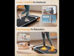 Akluer 520A-A - Cinta de correr, plegable, Negro - Imagen 5