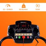 Bonplus BP 8437025853090 - Cinta de correr, Negro - Imagen 2