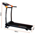 Bonplus BP 8437025853090 - Cinta de correr, Negro - Imagen 3