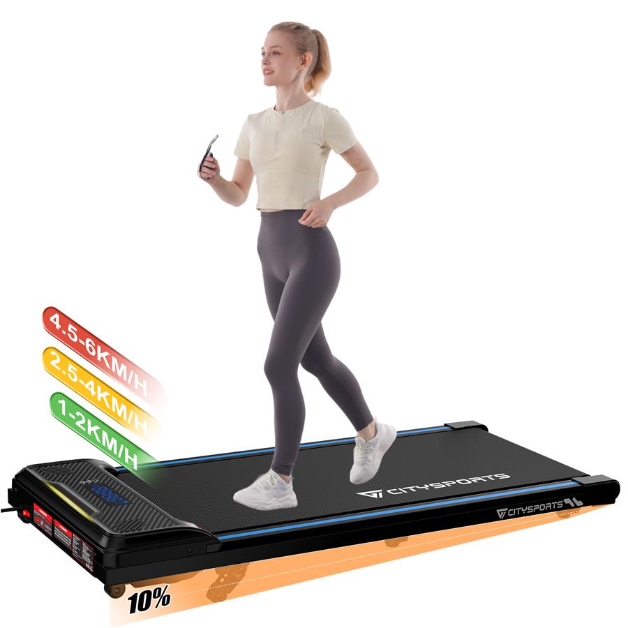cinta-de-correr-citysports-inclinaci-n-ajustable-1-6-km-h-ne-157991732-1 Citysports 1-6 km/h Inclinación ajustable (ref. 1732) - Cinta de correr, Negro - Imagen 1