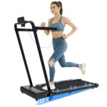 Citysports 1-8 km/h Inclinación ajustable Plegable - Cinta de correr, Negro