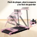 Citysports WP9 1-12km/h Plegable Negro y rosa - Cinta de correr - Imagen 7