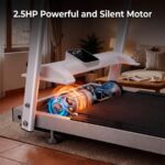 Clover Fitness S1 - Cinta de correr, plegable, Blanco - Imagen 6