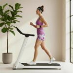 Clover Fitness S1 - Cinta de correr, plegable, Blanco - Imagen 7