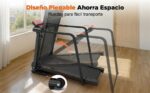Clover Fitness S200 Advanced Security - Cinta de correr, plegable, Negro - Imagen 2