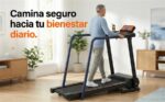 Clover Fitness S200 Advanced Security - Cinta de correr, plegable, Negro - Imagen 4