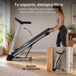 Mellerware Wizzy! Track - Cinta de correr, plegable, Negro - Imagen 8