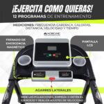 Mobiclinic Etna - Cinta de correr, Negro - Imagen 3