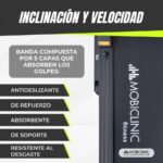 Mobiclinic Etna - Cinta de correr, Negro - Imagen 7