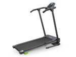 Quirumed 1068-HSM-T12C - Cinta de correr, plegable, Negro