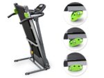Quirumed 1068-HSM-T12C - Cinta de correr, plegable, Negro - Imagen 2