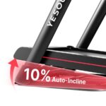 Yesoul T3PLS-BK - Cinta de correr, plegable, Negro - Imagen 5