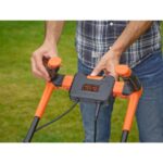 Black & Decker BEMW461BH-QS - Cortacésped eléctrico, 1400 W, 34 cm de corte, Naranja - Imagen 4