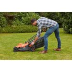 Black & Decker BEMW461BH-QS - Cortacésped eléctrico, 1400 W, 34 cm de corte, Naranja - Imagen 6