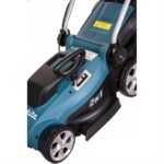 Makita ELM3320 - Cortacésped eléctrico, 1200 W, 33 cm de corte, Turquesa - Imagen 3