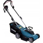 Makita ELM3320 - Cortacésped eléctrico, 1200 W, 33 cm de corte, Turquesa - Imagen 5