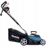 Makita ELM3320 - Cortacésped eléctrico, 1200 W, 33 cm de corte, Turquesa - Imagen 8