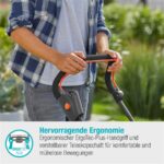 Gardena PowerMax 37/1800 G2 - Cortacésped eléctrico, 1800 W, 37 cm de corte, Turquesa - Imagen 5