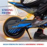 Evercross Tech EV12M - Moto eléctrica infantil, 300 W, Azul - Imagen 8