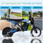 RCB R9X - Moto eléctrica infantil, Azul - Imagen 6