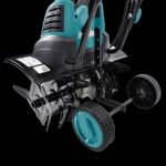 Könner & Söhnen KS 1500T E - Motoazada eléctrica, 45 cm de trabajo, Turquesa/negro - Imagen 8