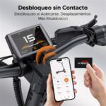 Engwe Y1000 - Patinete eléctrico, 25 km/h, 100 km, Negro - Imagen 3