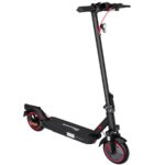 Evercross Tech EV85F - Patinete eléctrico, 350 W, 25 km/h, 30 km, Negro rojo - Imagen 5