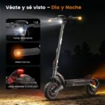Iscooter iX7 pro DGT - Patinete eléctrico, 1000 W, 60 km/h, 60 km, Negro - Imagen 6