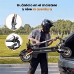 Iscooter iX7 pro DGT - Patinete eléctrico, 1000 W, 60 km/h, 60 km, Negro - Imagen 8