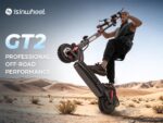 Isinwheel GT2 - Patinete eléctrico, 800 W, 45 km/h, 60 km, Negro - Imagen 2