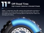 Isinwheel GT2 - Patinete eléctrico, 800 W, 45 km/h, 60 km, Negro - Imagen 9