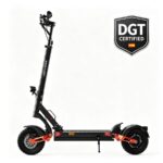 Joyor T-PRO DGT - Patinete eléctrico, 1000 W, 25 km/h, 90 km, Negro