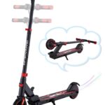 RCB R15 Rojo - Patinete eléctrico infantil, 250 W, 20 km/h, 16 km