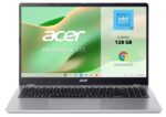 Acer Chromebook 315 CB315-7H-C6FD - Portátil, 15.6", N50, 8 GB RAM, 128 GB eMMC, Plata - Imagen 2