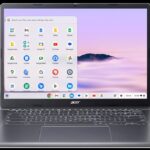 Acer Chromebook Plus 514 CB514-3HR5JQ - Portátil, 14", Ryzen 5 7520C, 8 GB RAM, 256 GB SSD, Gris
