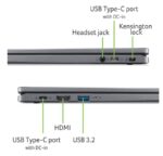 Acer Chromebook Plus 514 CB514-3HR5JQ - Portátil, 14", Ryzen 5 7520C, 8 GB RAM, 256 GB SSD, Gris - Imagen 12
