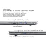 Blackview AceBook 8 Pro - Portátil, 16", Ryzen 7 3700U, 16 GB RAM, 512 GB SSD, Gris - Imagen 4