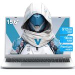 Vanwin R1166500U - Portátil, 15.6", Pentium Gold 6500Y, 16 GB RAM, 512 GB SSD, Plata