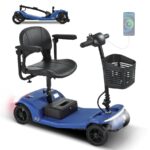 Sweetrich Scooter de movilidad-S2 Azul - Scooter eléctrico para adultos