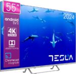 Tesla 55E635SUS/ANDROID - TV LED 55", 4K, Gris