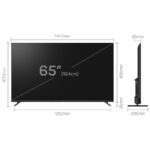 Tesla 65E645BUW Series 6 - TV LED 65", Gris - Imagen 6
