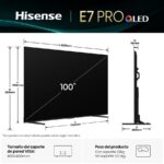 Hisense 100E7Q PRO - TV QLED 100", 4K, Negro - Imagen 4