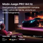 Hisense 100E7Q PRO - TV QLED 100", 4K, Negro - Imagen 6