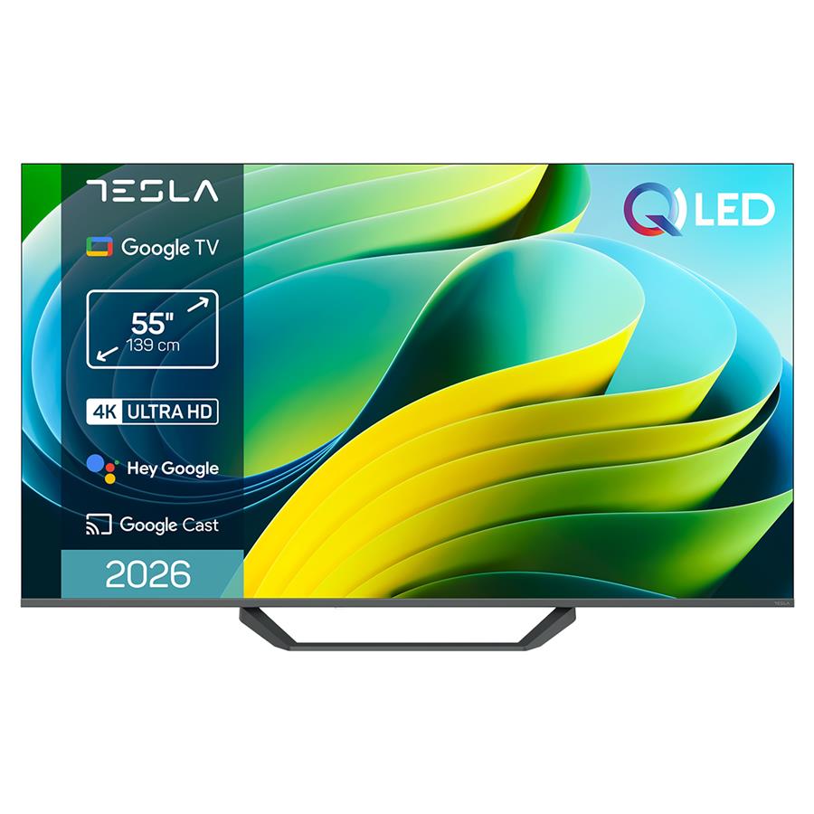 tv-qled-55-tesla-smart-tv-55-qled-q55e655gus-full-hd-gris-175087067-1 Tesla Q55E655GUS - TV QLED 55", Gris - Imagen 1