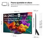 LG 65QNED86B6B - TV QNED Mini LED 65", 4K, Negro - Imagen 4