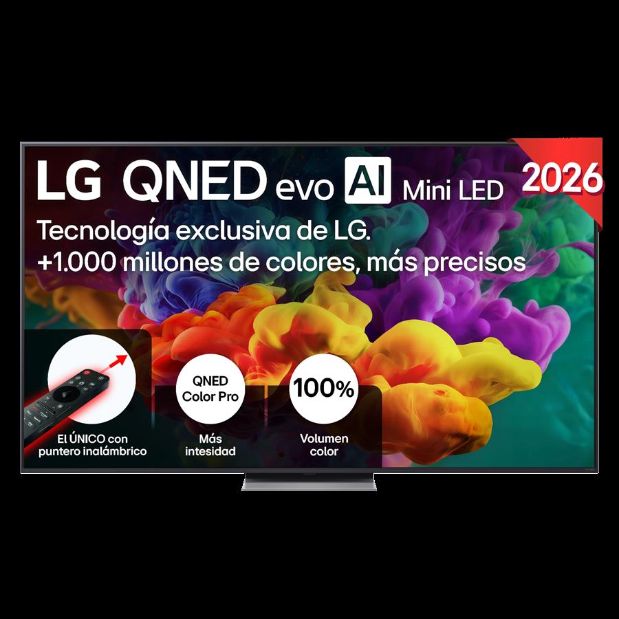 tv-qned-mini-led-75-lg-75qned86b6b-uhd-4k-procesador-intelig-1627629-1 LG 75QNED86B6B - TV QNED Mini LED 75", 4K, Negro - Imagen 1