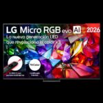 LG 100MRGB96B6 - TV RGB Micro LED 100", 4K, Negro